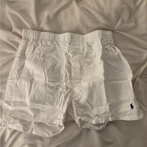 Polo by Ralph Lauren Men's White Athletic Shorts